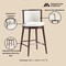 Manhattan Comfort Evalyn Barstool in White - Set of 3 3-BS024-WH - alternate 8