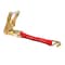 Tie 4 Safe 2'' x 12'' Fixed End w/ Ratchet and Wire J Hook. WLL: 3,333 LBS Red RT04CK-501S-WH05-R-C-1 - alternate 1