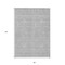 Homeroots 8' X 10' Silver Gray And Ivory Floral Washable Indoor Outdoor Area Rug 582377 - alternate 8