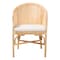Bali & Pari Hollis Natural Rattan Barrel Dining Chair 262-14441-ZORO - alternate 9
