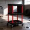 Wrightmaster 22.2 in. Tool Cart with 9 Storage Holes, 2 Side Shelves, 6 Removable Partitions, 2 Casters w/Brake ZOR-P412713 - alternate 7
