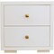 Homeroots Two Piece White Solid and Manufactured Wood Bedroom Set 569371 - alternate 7