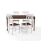 Crosley Shelby 5-Piece Dining Table Set For 4 KF20003WH-CH - alternate 7