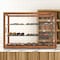 Koolmore 42 In. Artisan Wooden Bakery Display Horizontal Case 8 Cu ft, Dark color KM-BDW-42D - alternate 8