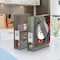 Acrimet Magazine File Holder Vertical Rack, Durable Plastic Desk Organizer, Smoke, 2PK 277.1 - alternate 7