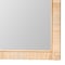 Bali & Pari Lankston Bohemian Natural Rattan Square Accent Wall Mirror 248-13839-ZORO - alternate 4