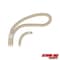 Extreme Max 3006.2081 BoatTector Double Braid Nylon Dock Line - 3/8" x 15', White & Gold 3006.2081 - alternate 3