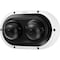 Hanwha Vision 6MP x 2 IR Network Vandal Outdoor 2CH IR Dome Camera PNM-12082RVD - alternate 1