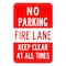 Sign Solutions Usa Traffic Sign, 12 in Width, Aluminum Sign, Vertical Rectangle DCS12HWT1218CUS00146 - alternate 1