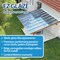 Ez Glaze 26.9 In. X 16 Ft. X .118 Corrugated Polycarbonate Roof Panel In Clear 198462 - alternate 5