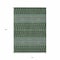 Homeroots 10' X 14' Olive Green And Blue Tribal Washable Indoor Outdoor Area Rug 582583 - alternate 8