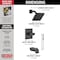Delta Modern Monitor 14 Series Tub & Shower Trim T14467-BL-PP - alternate 6