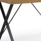 Homeroots 43" Natural and Black Writing Desk 543764 - alternate 6
