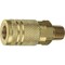 Tru-Flate Industrial/Milton Series Push-to-Connect 3/8'' MNPT Coupler 13-227 - alternate 1