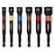 Klein Tools Magnetic Power Nut Setters, 4-Inch Shaft, 6-Piece 32946S - alternate 1