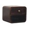 Homeroots 12" Walnut Solid Wood One Drawer Floating Nightstand 722536 - alternate 1