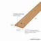 M-D Building Products 2-1/2 In. X 72 In. Unfinished Hardwood Seam Binder w/ Screws 85092 - alternate 4