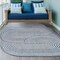 Jonathan Y Margot Modern Geometric Arch Stripe Cream/Navy 9 ft. x 12 ft. Indoor/Outdoor Shaped Area Rug SHP201C-9 - alternate 7