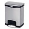 Rubbermaid Commercial Slim Jim Stainless Steel Step-On Container, Front Step Style, 8gal, Bk 1901985 - alternate 1