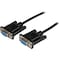 Startech.Com 1M BLACK DB9 RS232 SERIAL NULL MODEM CABLE F/F - DB9 FEMALE TO FEMALE - 9 PIN RS232 NULL MODEM SCNM9FF1MBK - alternate 1