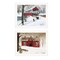 Homeroots Set Of Two Crisp and New Fallen Snow 1 White Framed Print Wall Art, 2PK 406199 - alternate 1