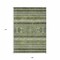 Homeroots 9' X 12' Olive Green And Artichoke Green Southwestern Washable Indoor Outdoor Area Rug 582840 - alternate 7