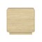 Manhattan Comfort Chrystie 26in Nightstand in Natural (2-Drawer) - Set of 2 2-NS016-NA - alternate 7