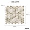 Andova Tiles ANDOVA TILES Trillions 0.01" x 0.01" Glass Honeycomb Tile ANDTRI569 - alternate 8