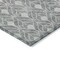 Homeroots 9' X 12' Gray And Light Gray Geometric Washable Indoor Outdoor Area Rug 596037 - alternate 9