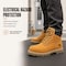 Handpoint Mens Wheat Nubuck Leather Soft Toe Work Boots-Slip Resistant Casual Safety Shoes, 7 00094EE-7 - alternate 9