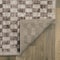 World Rug Gallery Contemporary Checkered Runner Rug 2 ft 3 in x 8 ft Beige WR102BEIGE2X8 - alternate 7