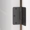 National Hardware Squeak Guard 3-1/2'' Matte Black Hinge with 1/4'' Radius, 3-Count N830-446 - alternate 3