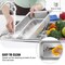 Vevor 4" Deep Stainless Steel Steam Table Pan with Lid 13 L/13.7 Quart Anti-Jam, 4PK CP20X12X4YCTZ4001V0 - alternate 6