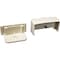 Legrand Blank End, PN05 Series, 1 Channel, 1.125 in W, 0.625 in H, 0.6875 in L, Ivory PN05F20V - alternate 1