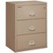 Fireking 3 Drawer, 1 Hr Fire & Impact Rated, 31" Wide Lateral Taupe 3-3122-CTA - alternate 1