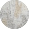 Homeroots 8' Midnight Ivory And Beige Round Abstract Washable Indoor Outdoor Area Rug 643615 - alternate 1