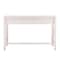 Homeroots 48" White Poplar Solid Wood Writing Desk With Three Drawers 402066 - alternate 6