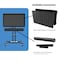 Storm Shell Mobile Indoor/Outdoor TV Cart for up to 75" TV A-CART - alternate 4