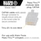 Klein Tools Pass-Thru Modular Data Plugs, RJ-45-CAT6A, UTP, 50-Pack VDV826-704 - alternate 15