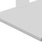 Homeroots 65" White Metal Twelve Tier Narrow Tower Bookcase 490410 - alternate 3
