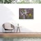 Trademark Fine Art Outdoor Canvas Art Jeff Hoff 'Gold Pink White Goldfinch' Wall Art for Patios, or Gardens GRL00545-OC1824WR - alternate 3