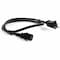 Add-On 6FT NEMA 5-15P MALE TO C13 FEMALE 14AWG 100-250V AT 10A BLACK POWER CABLE ADD-515P2C1314AWG6FT - alternate 7