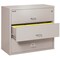 Fireking 3 Drawer, 1 Hr Fire & Impact Rated, 44" Wide Lateral Platinum 3-4422-CPL - alternate 4