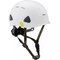 Fibre-Metal By Honeywell Type II Vented, Industrial Climbing Helmet w/HDPE Shell, 8-Point Textile Suspension, Wheel Ratchet Adj CSH11001 - alternate 1