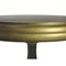Homeroots 24" Brass Aluminum Round Pedestal End Table 632721 - alternate 6