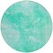 Homeroots 8' Teal Blue And Aqua Round Nautical Washable Indoor Outdoor Area Rug 581751 - alternate 7