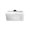 Norwesco Utility Tank, 20 in, White, Rectangular 43835-DS - alternate 4