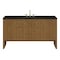 James Martin Vanities Hudson 60" Single Vanity, Honey Oak w/ 3 CM Phantome Eclos Top 435-V60S-HNO-3PHT - alternate 1