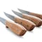 Gibson Home Seward 4 Piece Stainless Steel Steak Knife Cutlery Set with Wood Handles 107195.04 - alternate 6