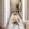 World Rug Gallery Contemporary Modern Abstract Runner Rug 2 ft 7 in x 10 ft Gold 950GOLD27X10 - alternate 1